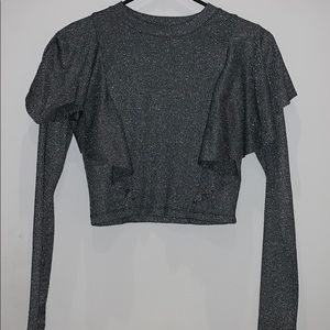 Sparkly Crop Top